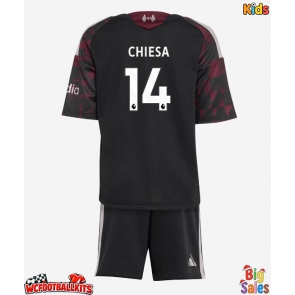 Liverpool Federico Chiesa #14 Replica Third Stadium Kit for Kids 2026-27 Short Sleeve (+ pants)